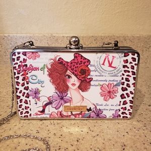 NWOT Nicole Lee Clutch Fashion of The City